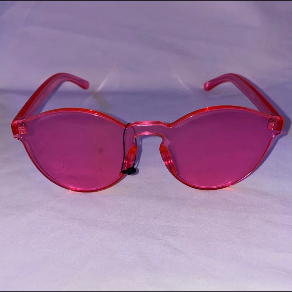 Hot Pink Sunglasses